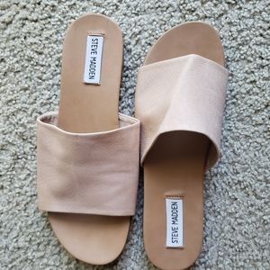 Steven Madden Karolyn Nude Sandals- Size 8